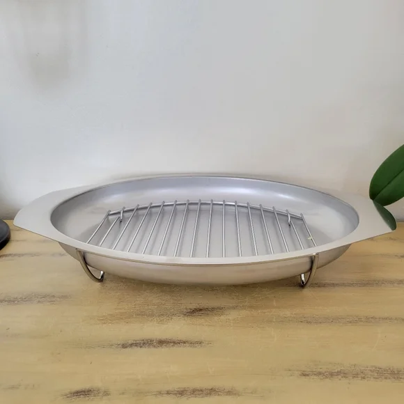 Vintage Vollrath Stainless Steel roasting pan - Picture 4 of 7